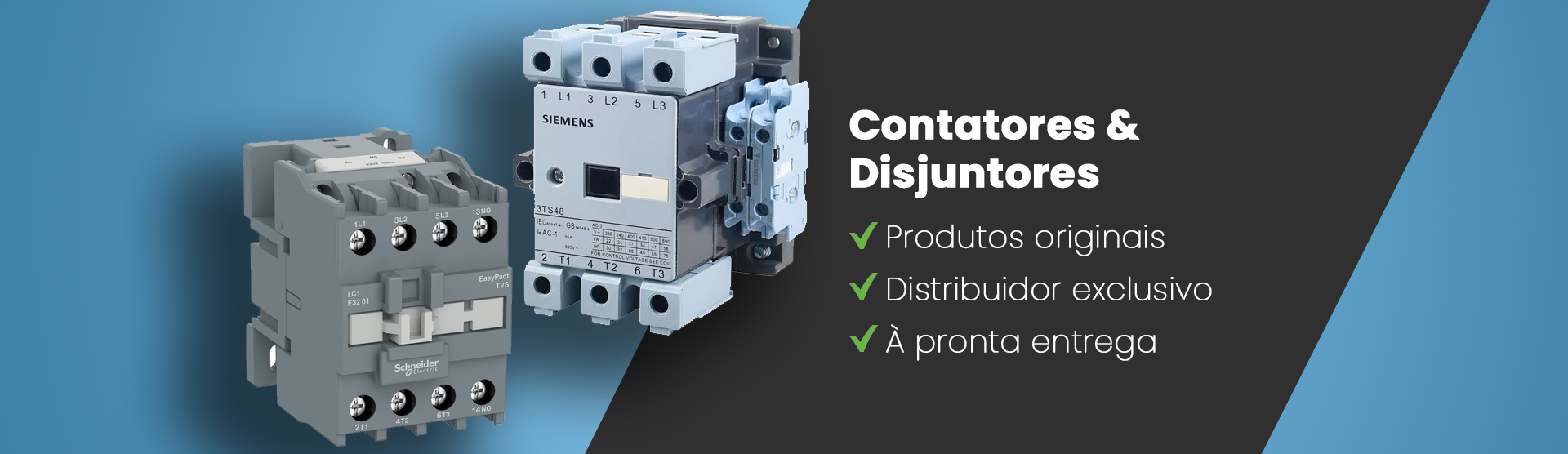 Contatores e Disjuntores